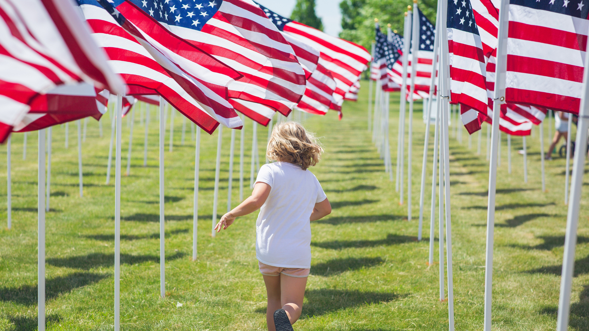 American flag - America First